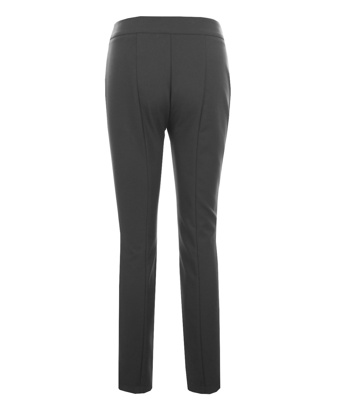 Skinny trousers with crease and decorative buttoning  1